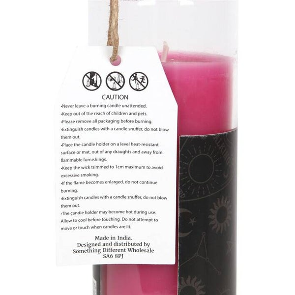 Floral Friendship Spell Tube Candle