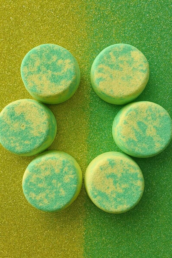 Lemon and Lime bathbomb floral fizz
