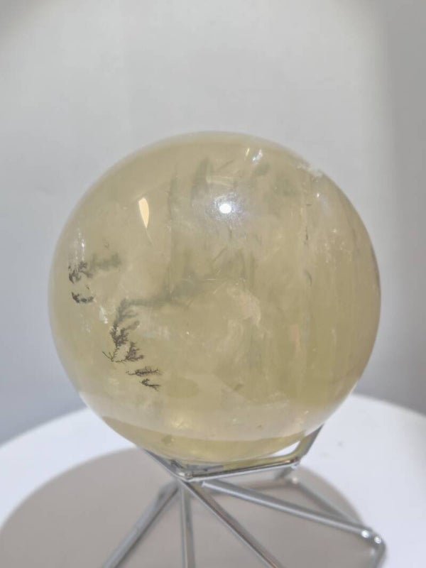 Citrine dendritic sphere