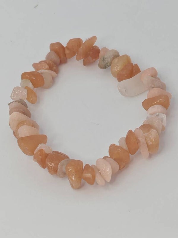 Coralite chipped bracelet