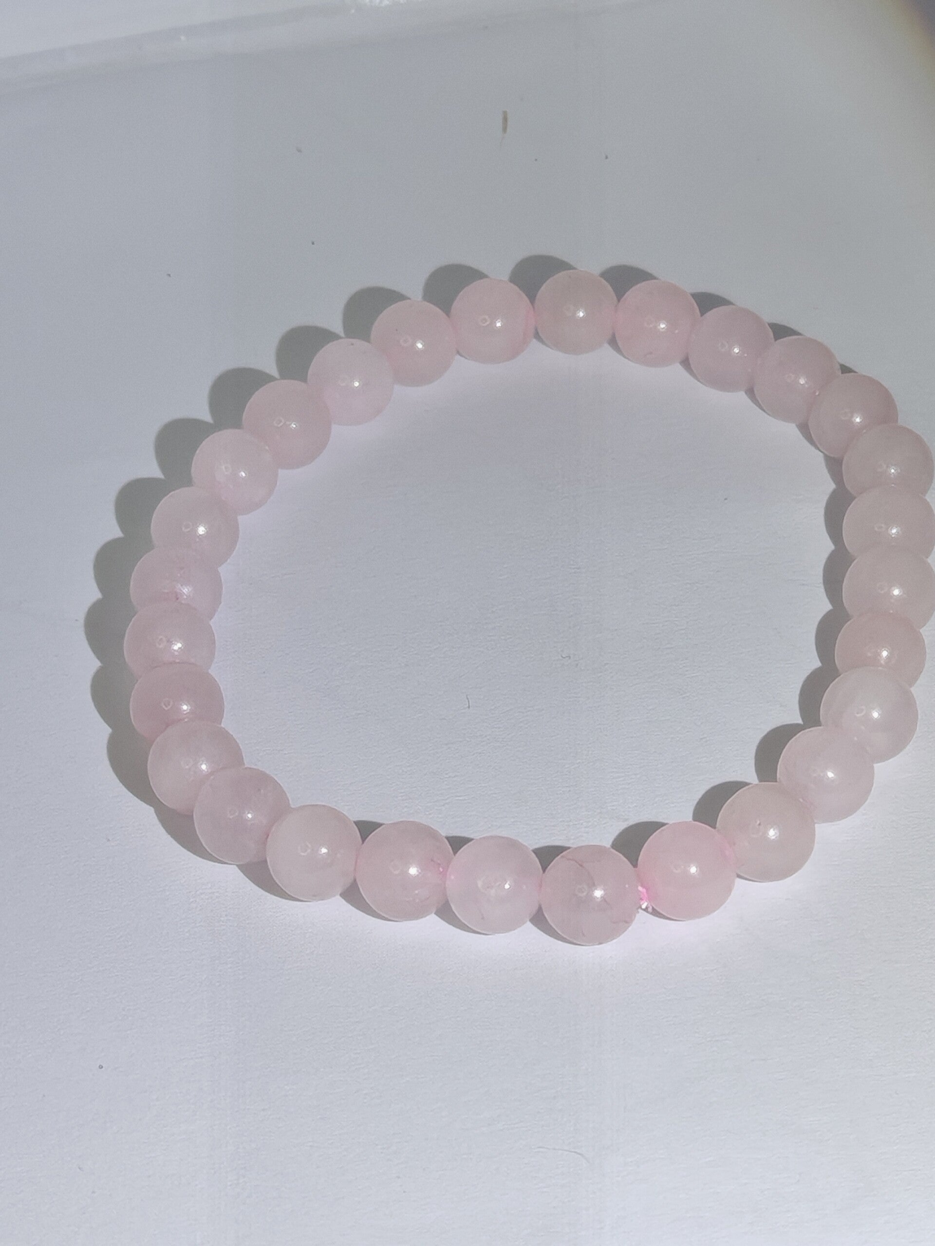 Rose quartz bracelet