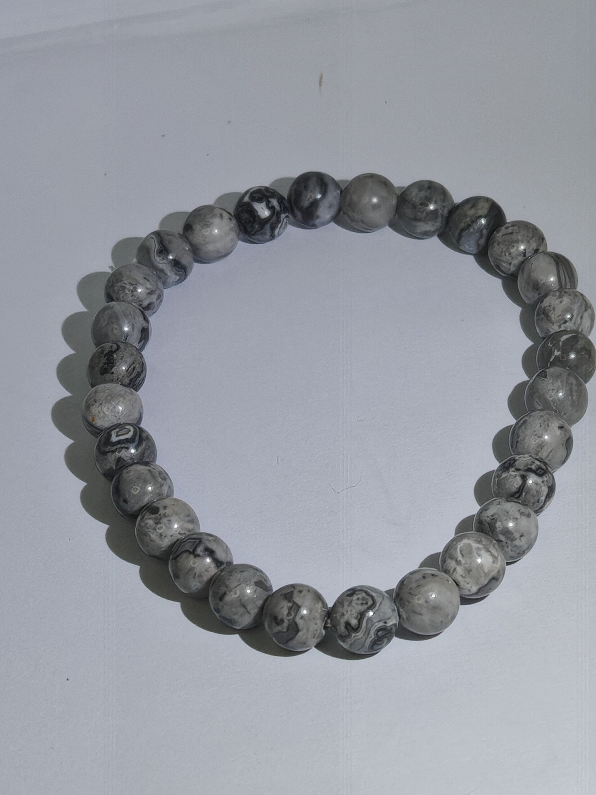 Map stone bracelet