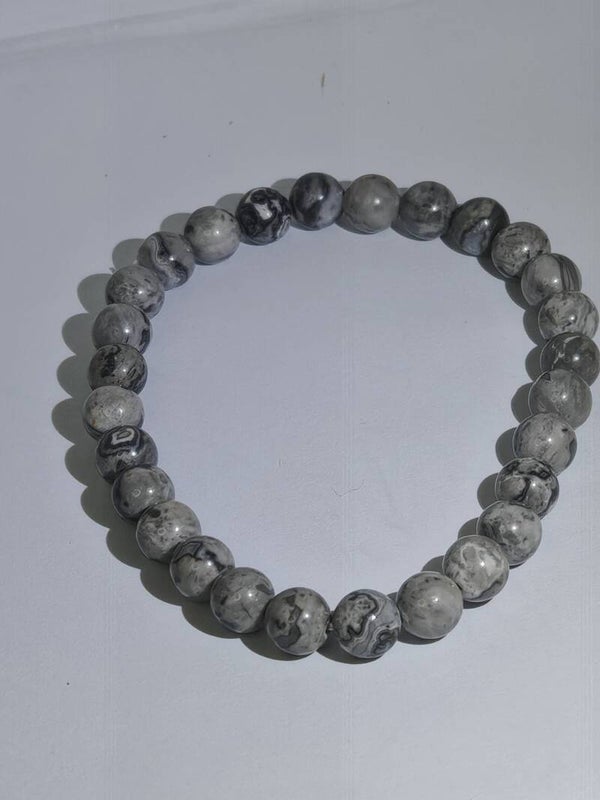 Map stone bracelet