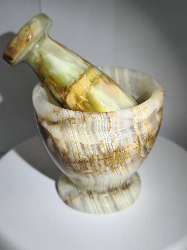 Afghan Jade mortar and pestle