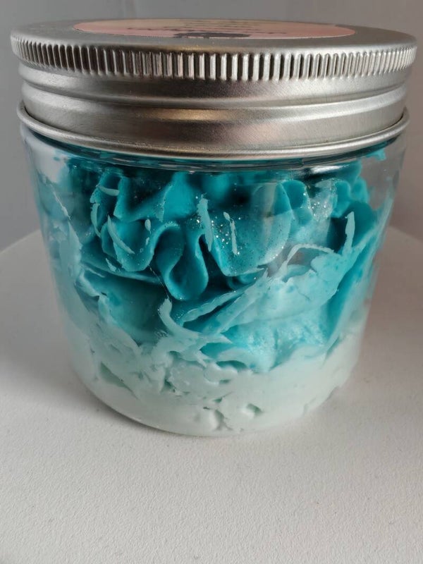 Whipped soap white Christmas