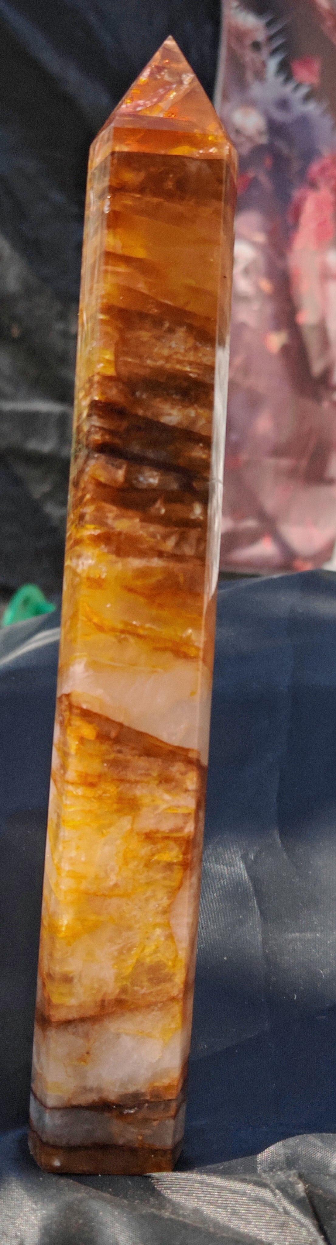 Fire quartz tower