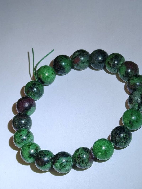 A15 Ruby Zoisite bracelet 10mm