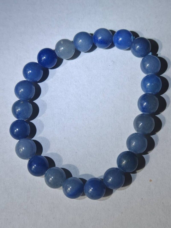 A25 Blue Aventurine bracelet 8mm beads
