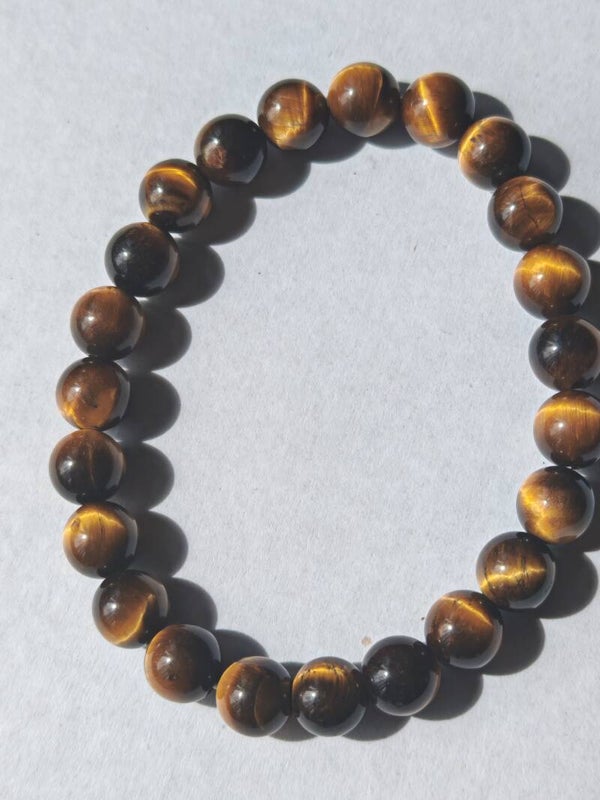 A37 Tigers eye bracelet 6mm beads