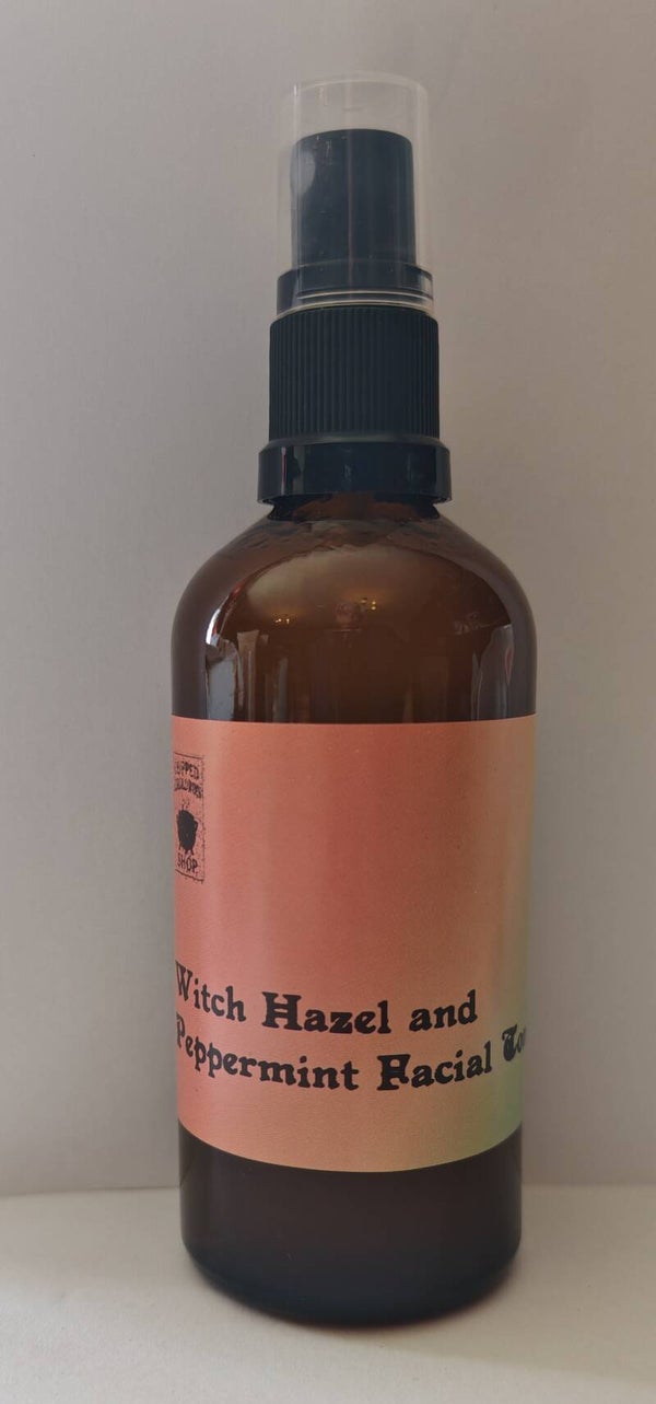 Witch Hazel and Peppermint Facial Toner 100ml