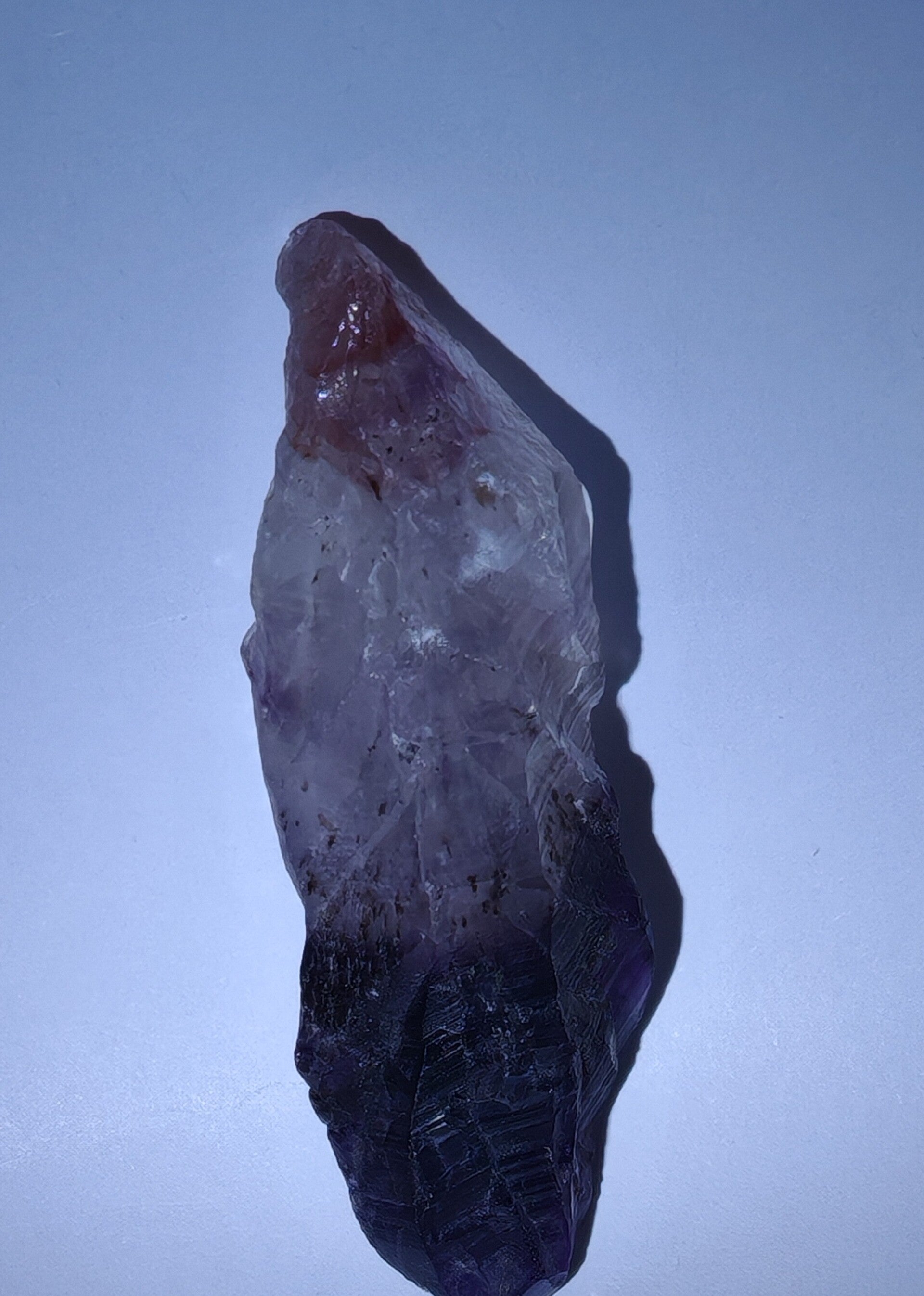 Amethyst  raw crystal point no. 1