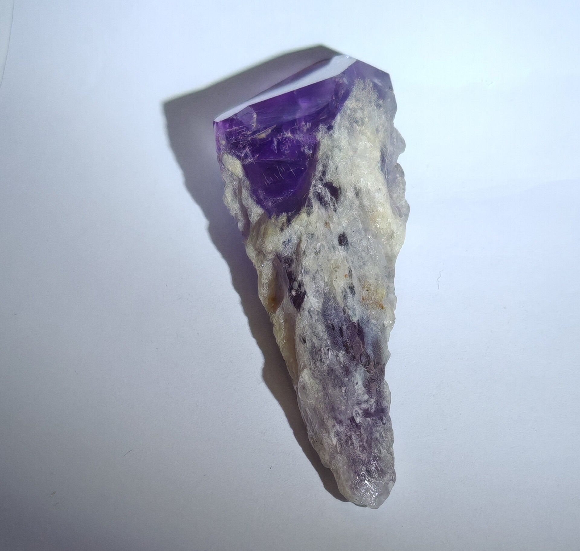 Amethyst raw crystal point no 2