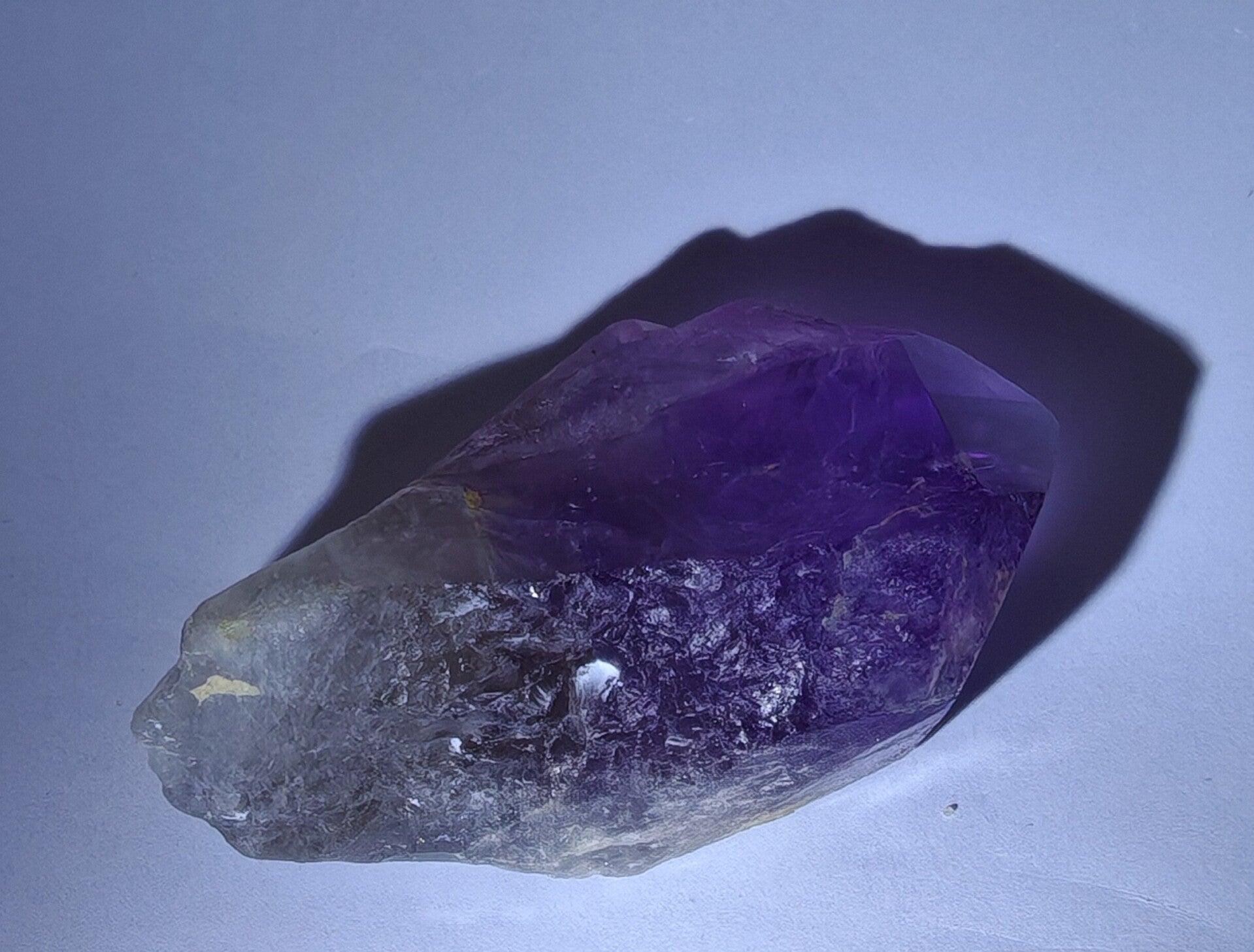 Amethyst raw crystal point no 3
