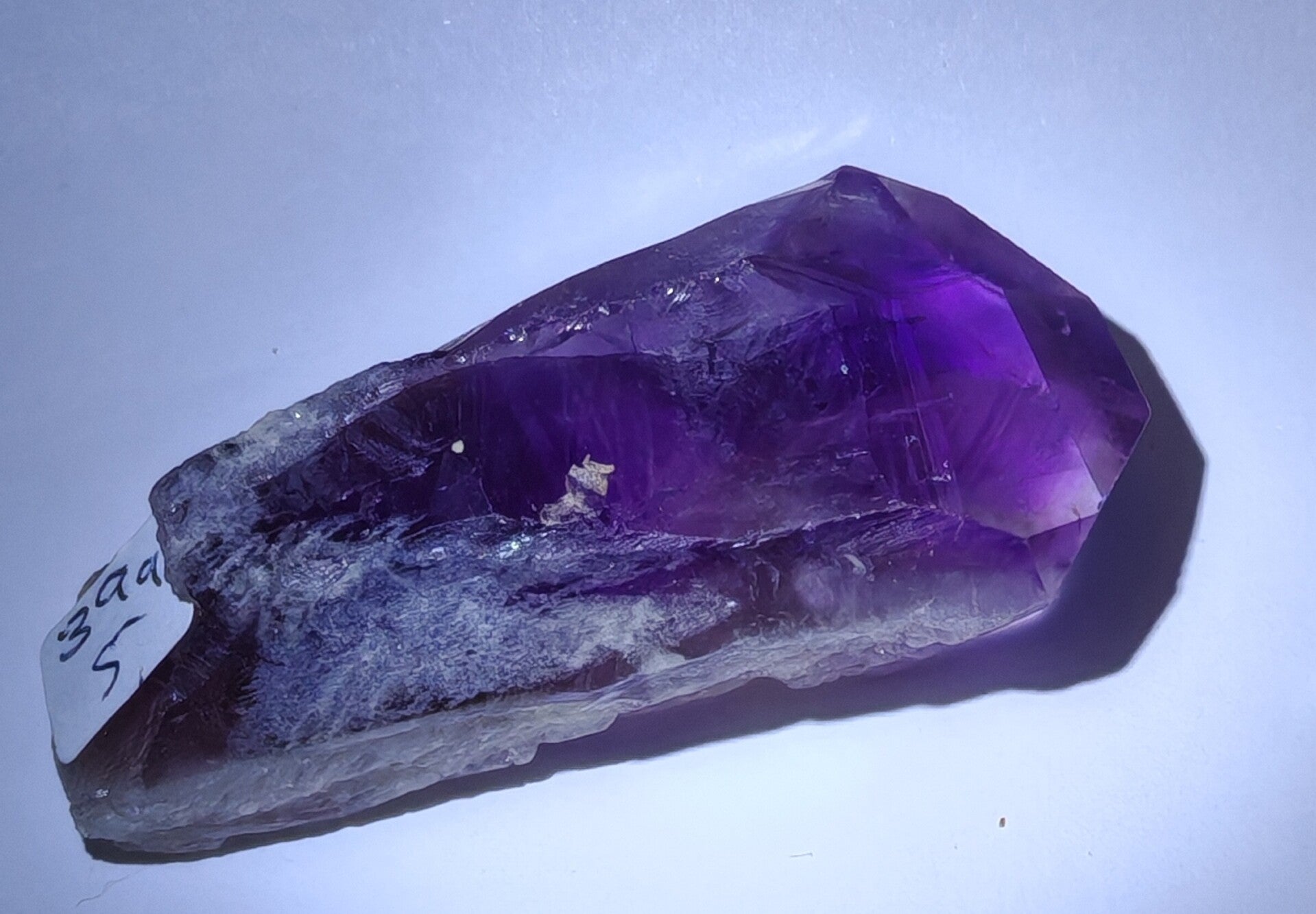 Amethyst raw crystal point no 5