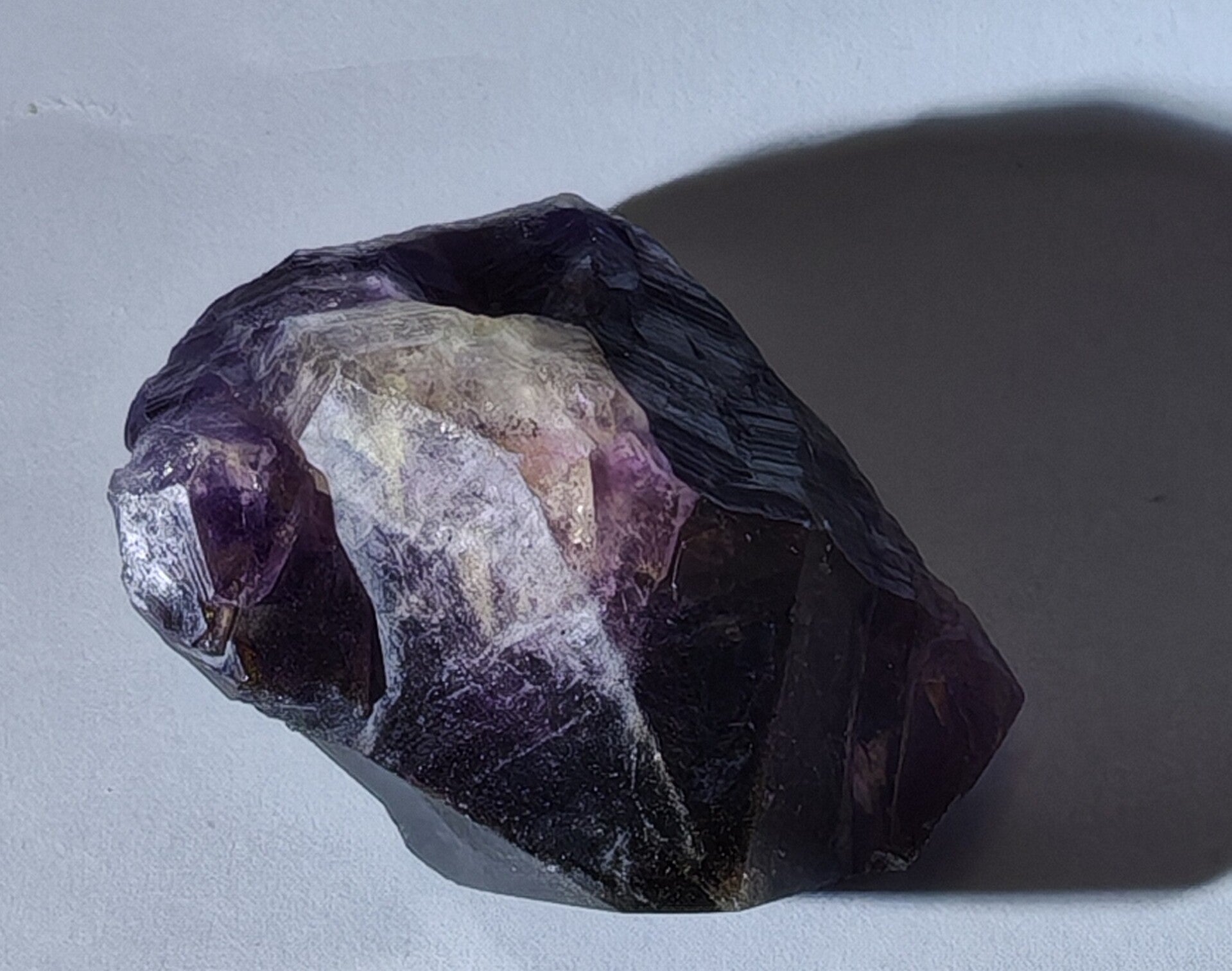 Amethyst raw crystal point no 6