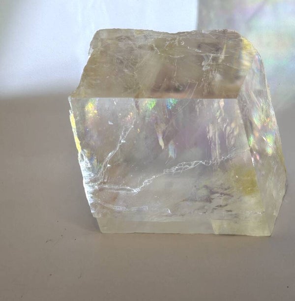 Optical Calcite Cube