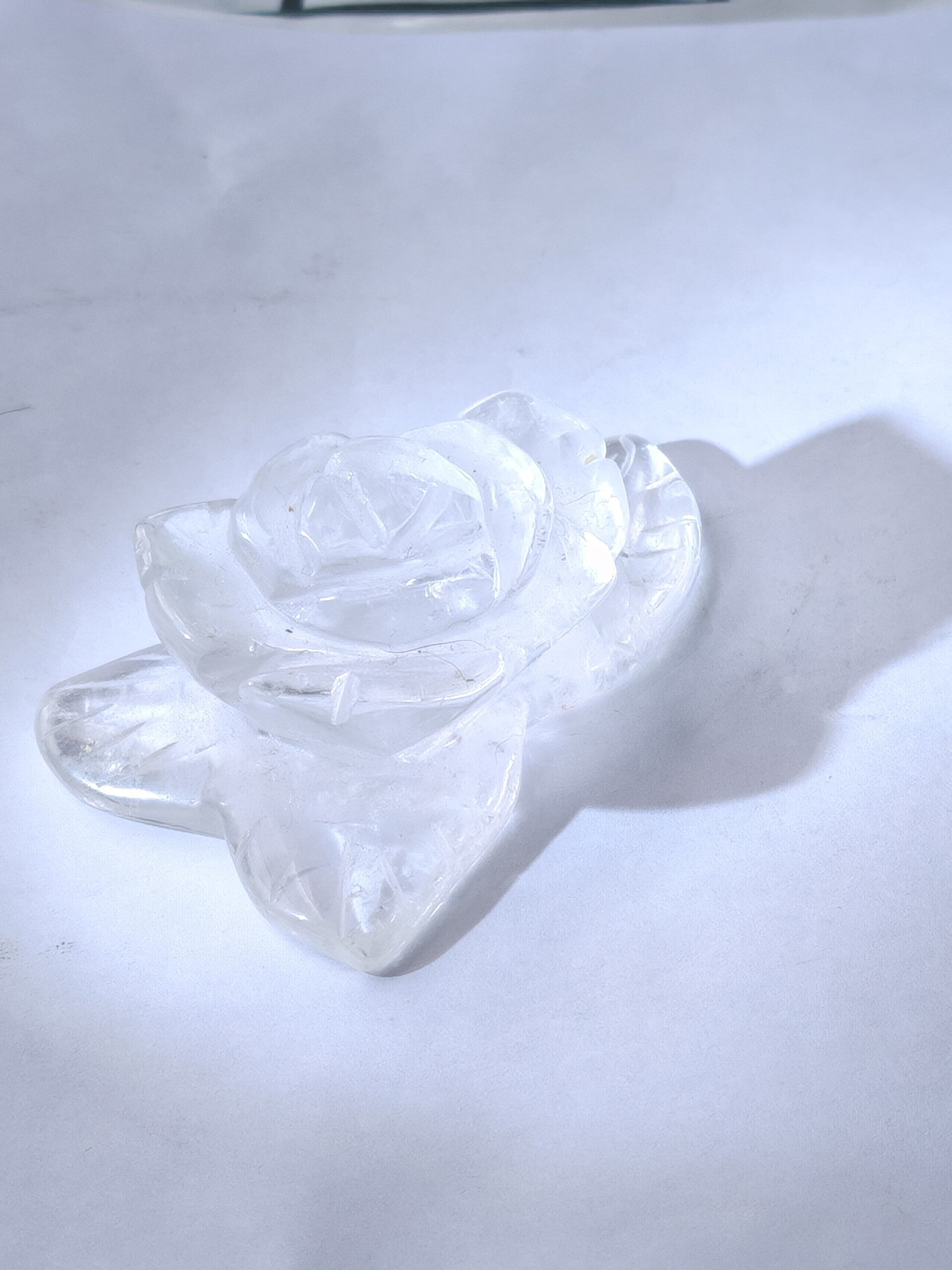 Clear Quartz Rose a
