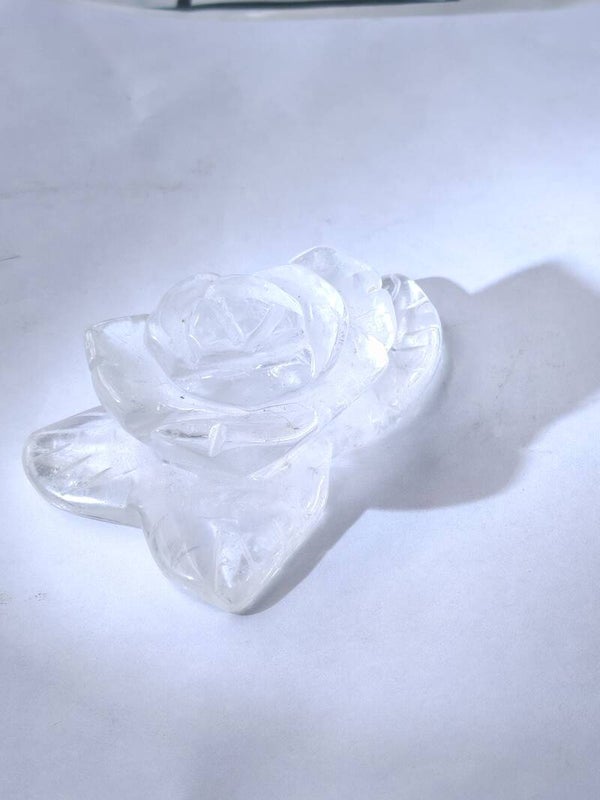 Clear Quartz Rose a