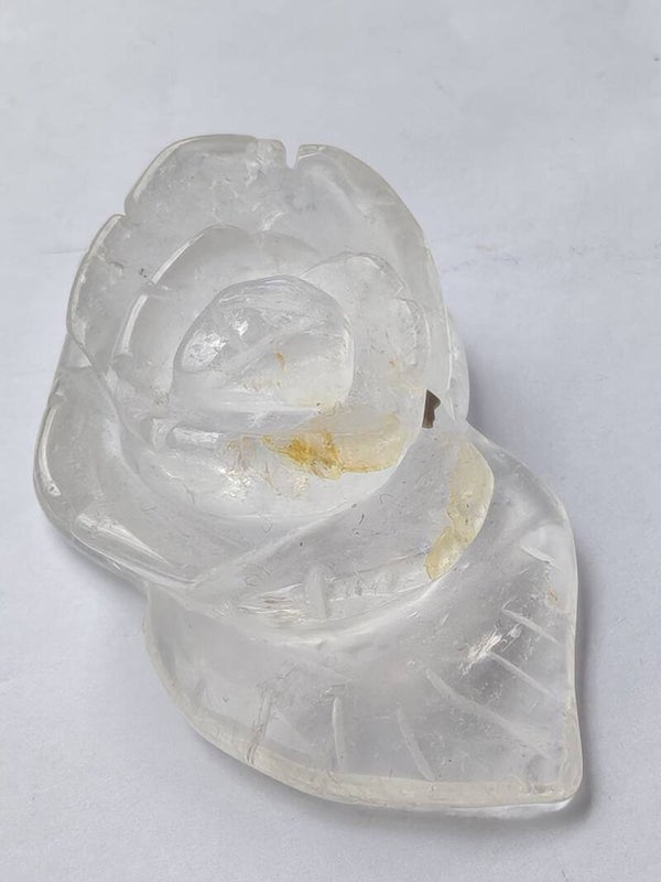 Clear Quartz Rose c
