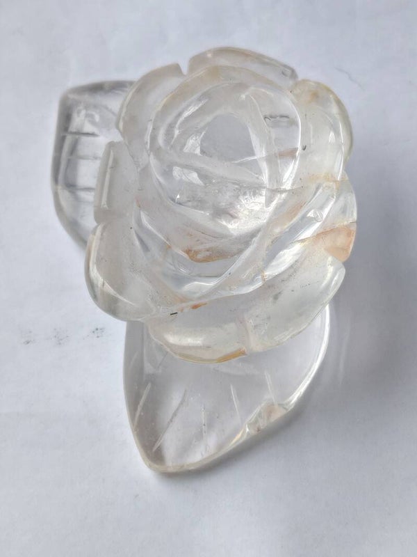 Clear Quartz Rose g