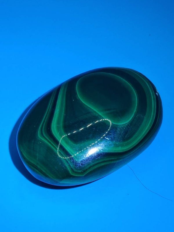 Malachite Palm Stone 2