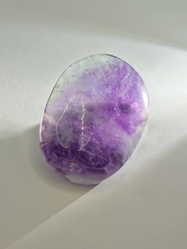 Fluorite Palm Stone 2