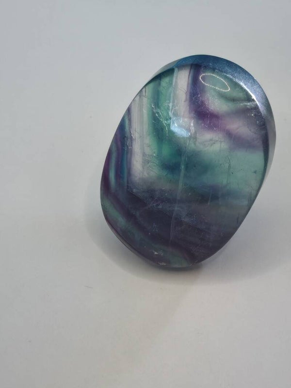 Fluorite Palm Stone 5