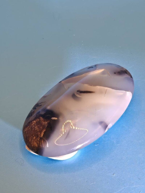 Volcano Agate Palm Stone 1