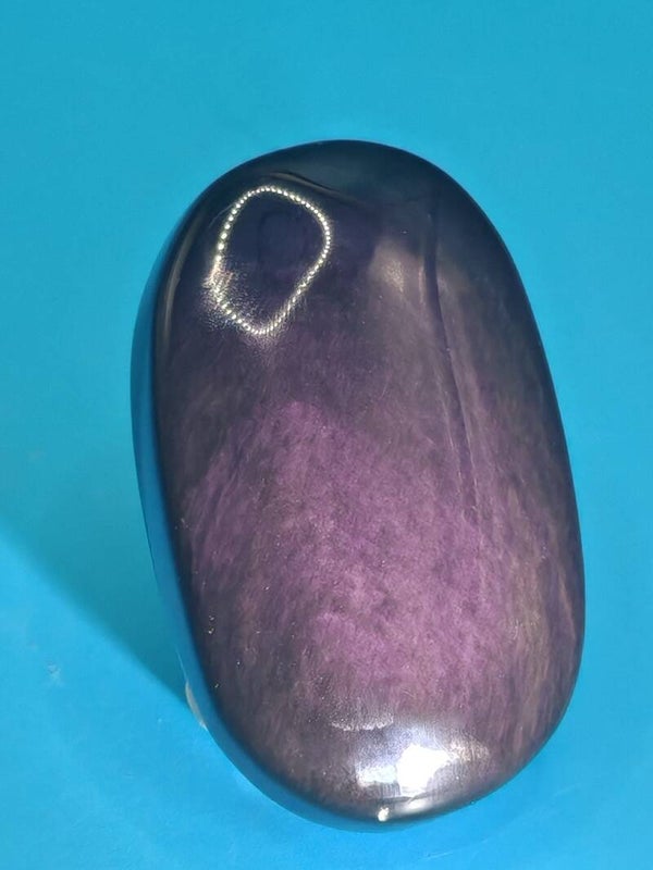 Rainbow Obsidian Palm Stone 3