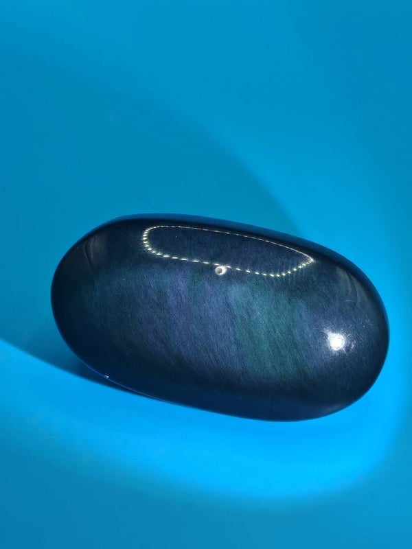 Rainbow Obsidian Palm Stone 5