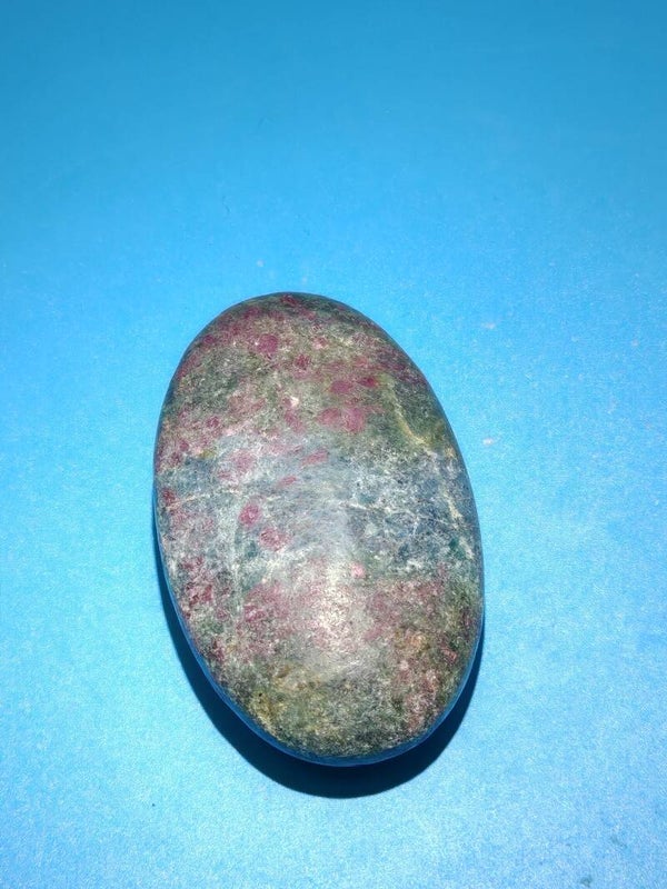 Ruby Kyanite Palm Stone 1