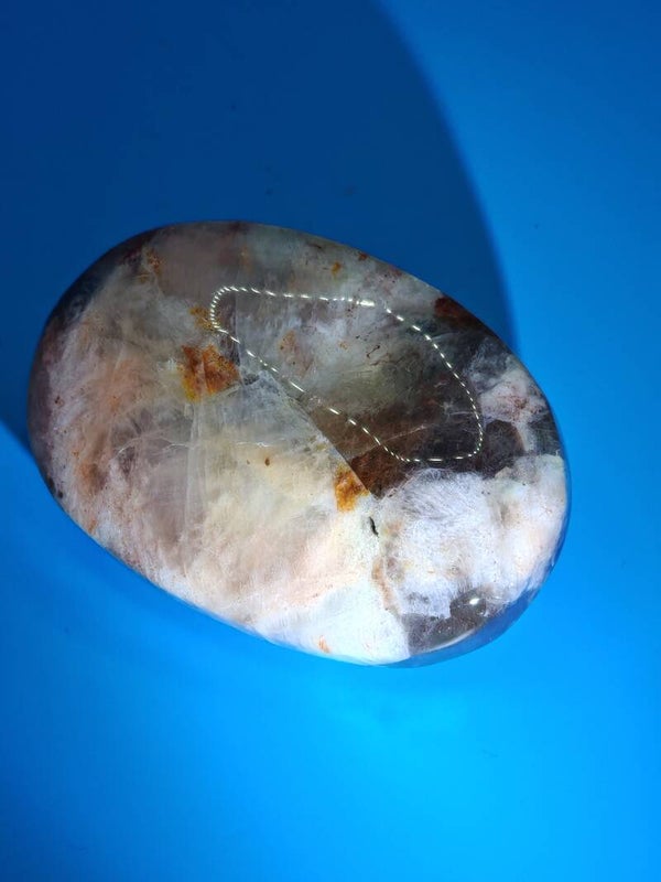Moonstone and Sunstone Palm Stone 3