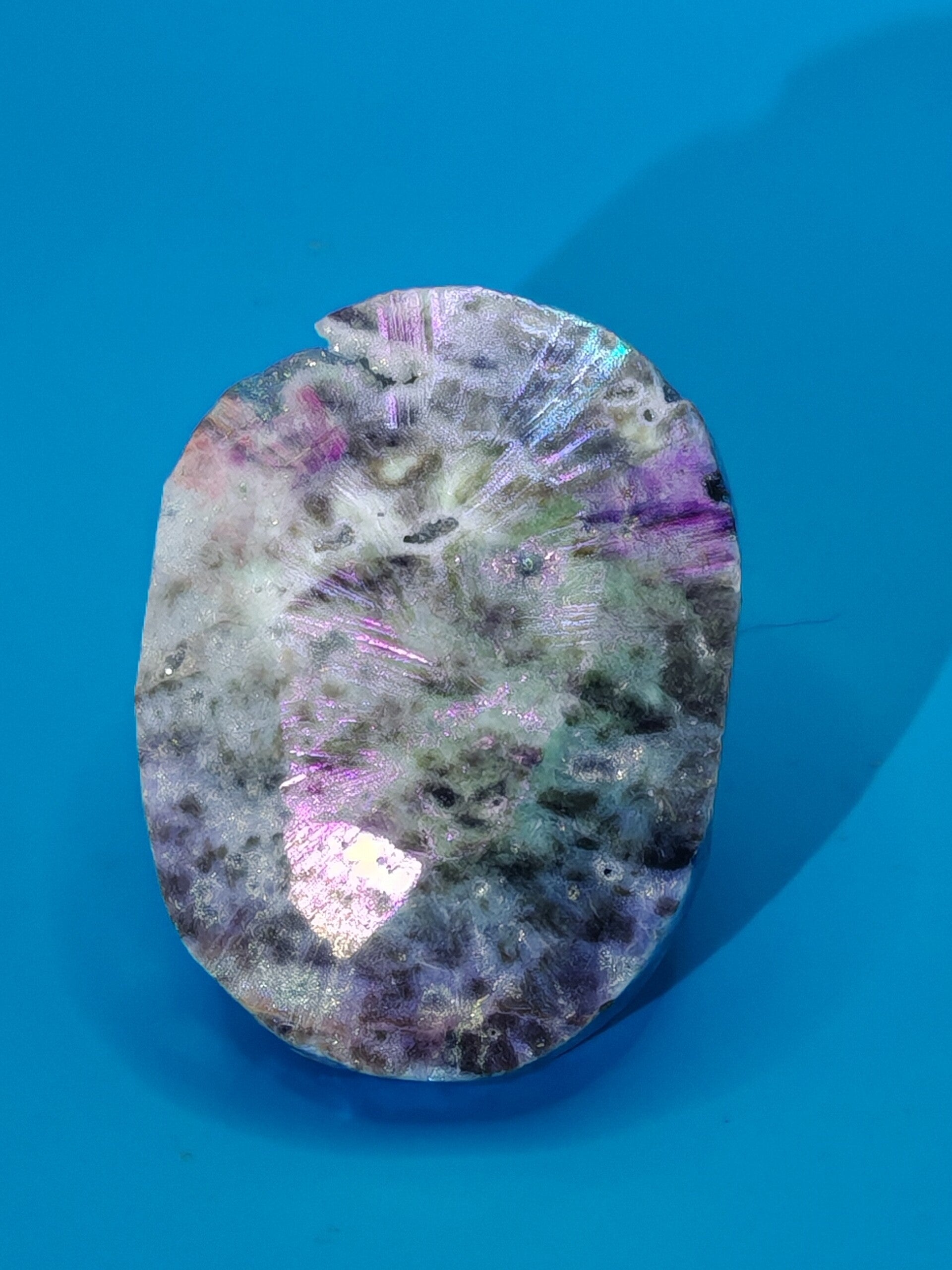 Aura Sphalerite Palm Stone 1