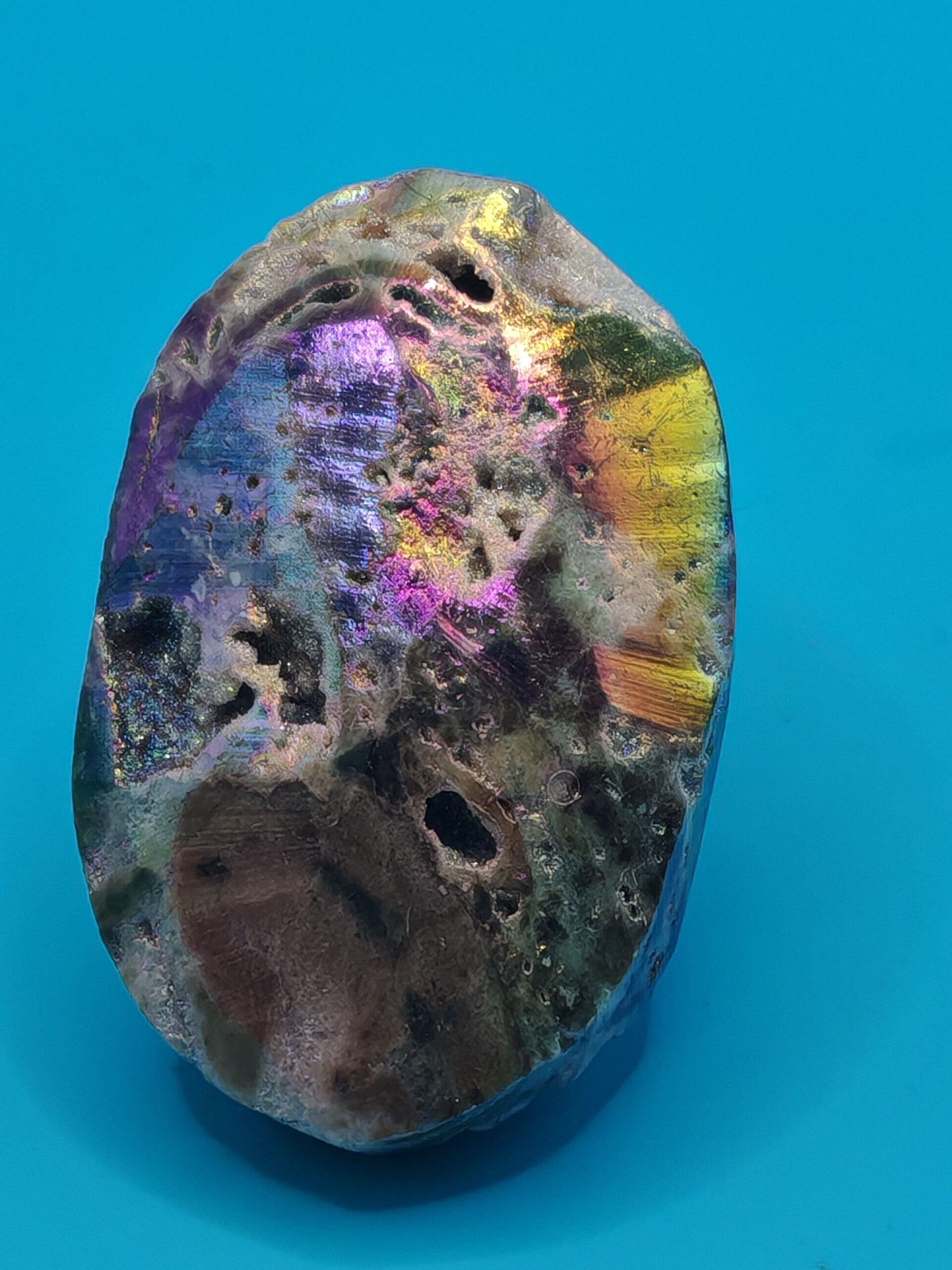 Aura Sphalerite Palm Stone 3