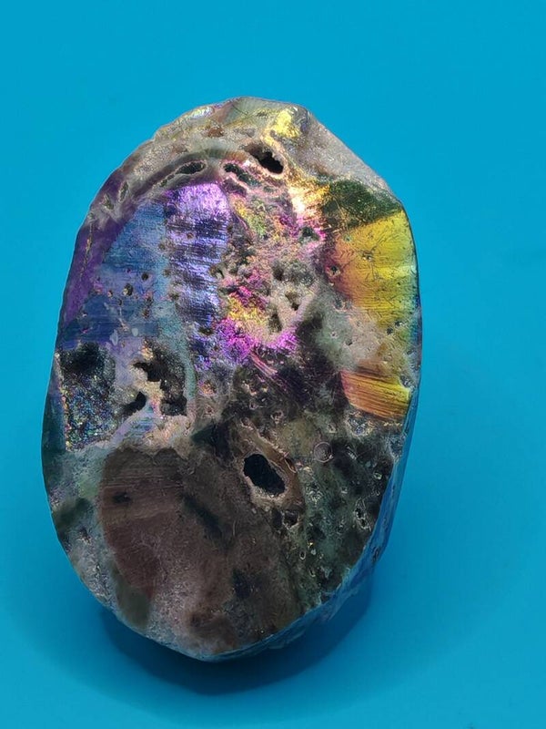 Aura Sphalerite Palm Stone 3