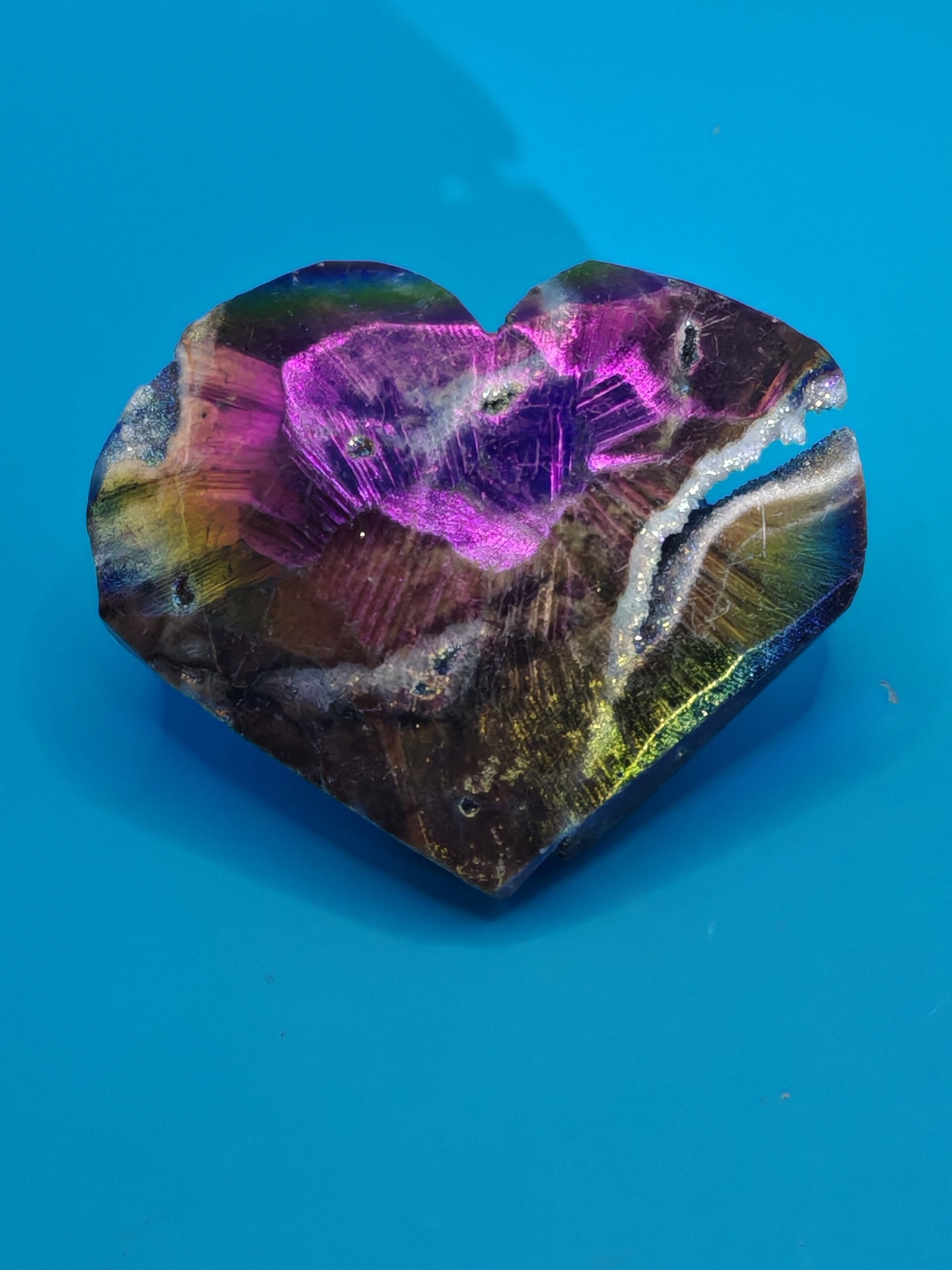 Aura Sphalerite Heart 4