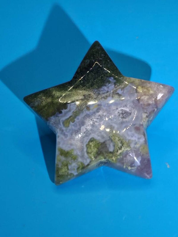 Moss Agate Star 2