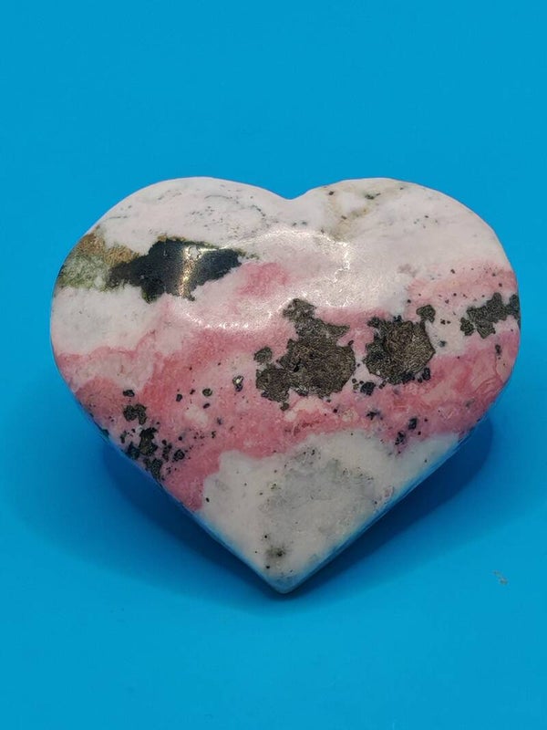 Peruvian Rhodonite Heart 1