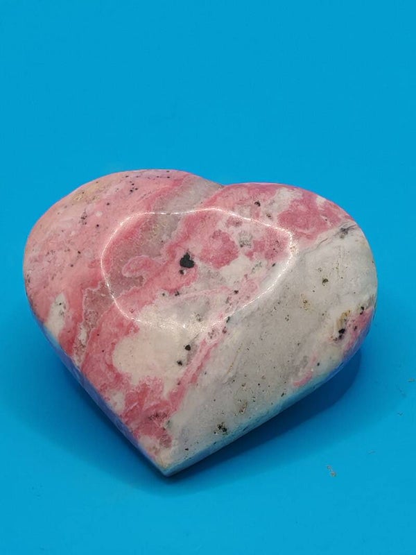 Peruvian Rhodonite Heart 2