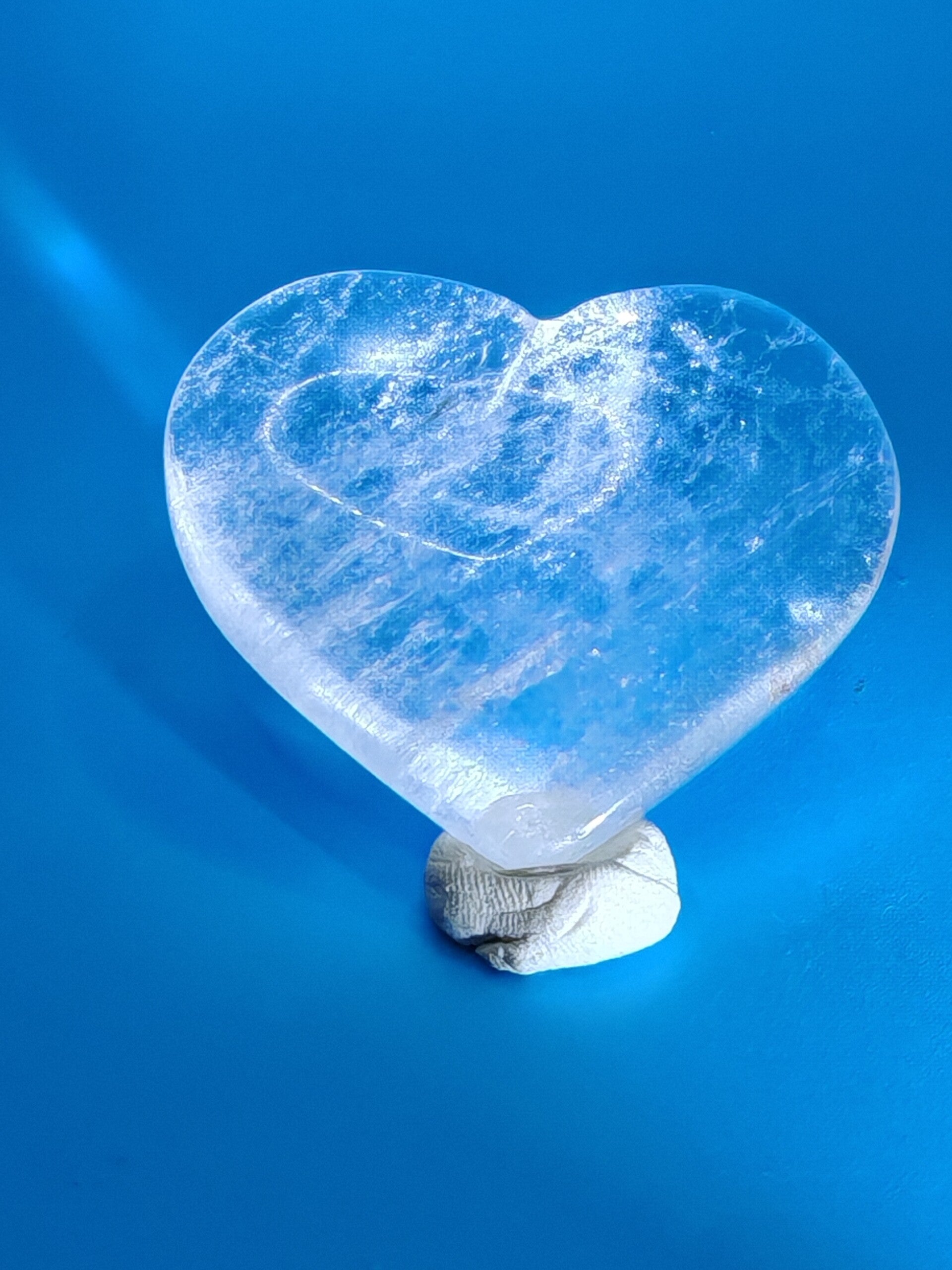 Clear Quartz Heart