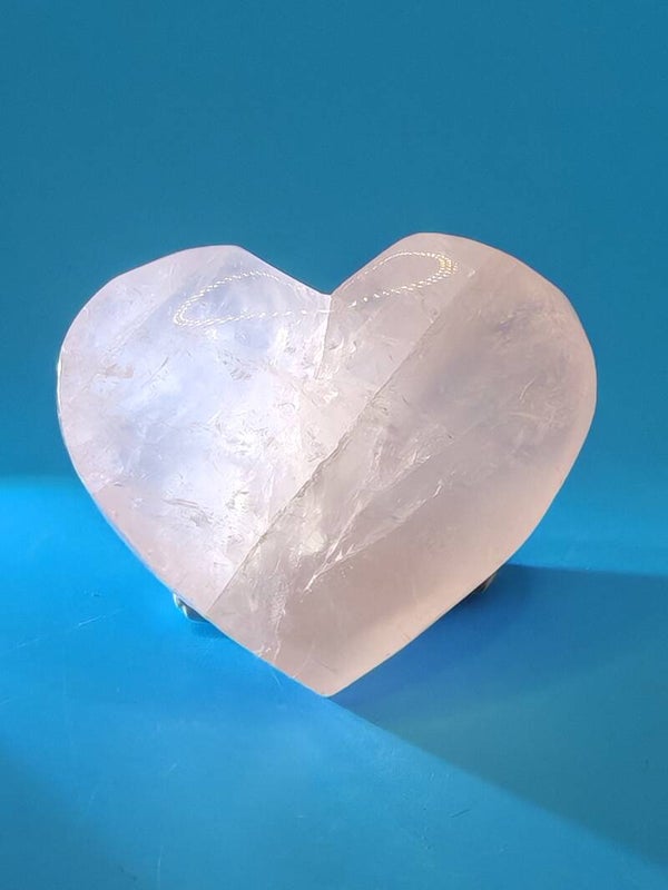 Rose Quartz Heart 3
