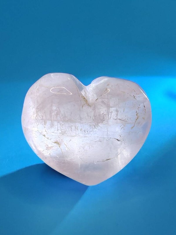 Rose Quartz Heart 4