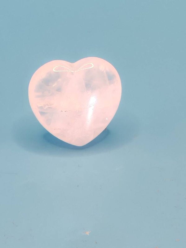 Rose Quartz Heart 6