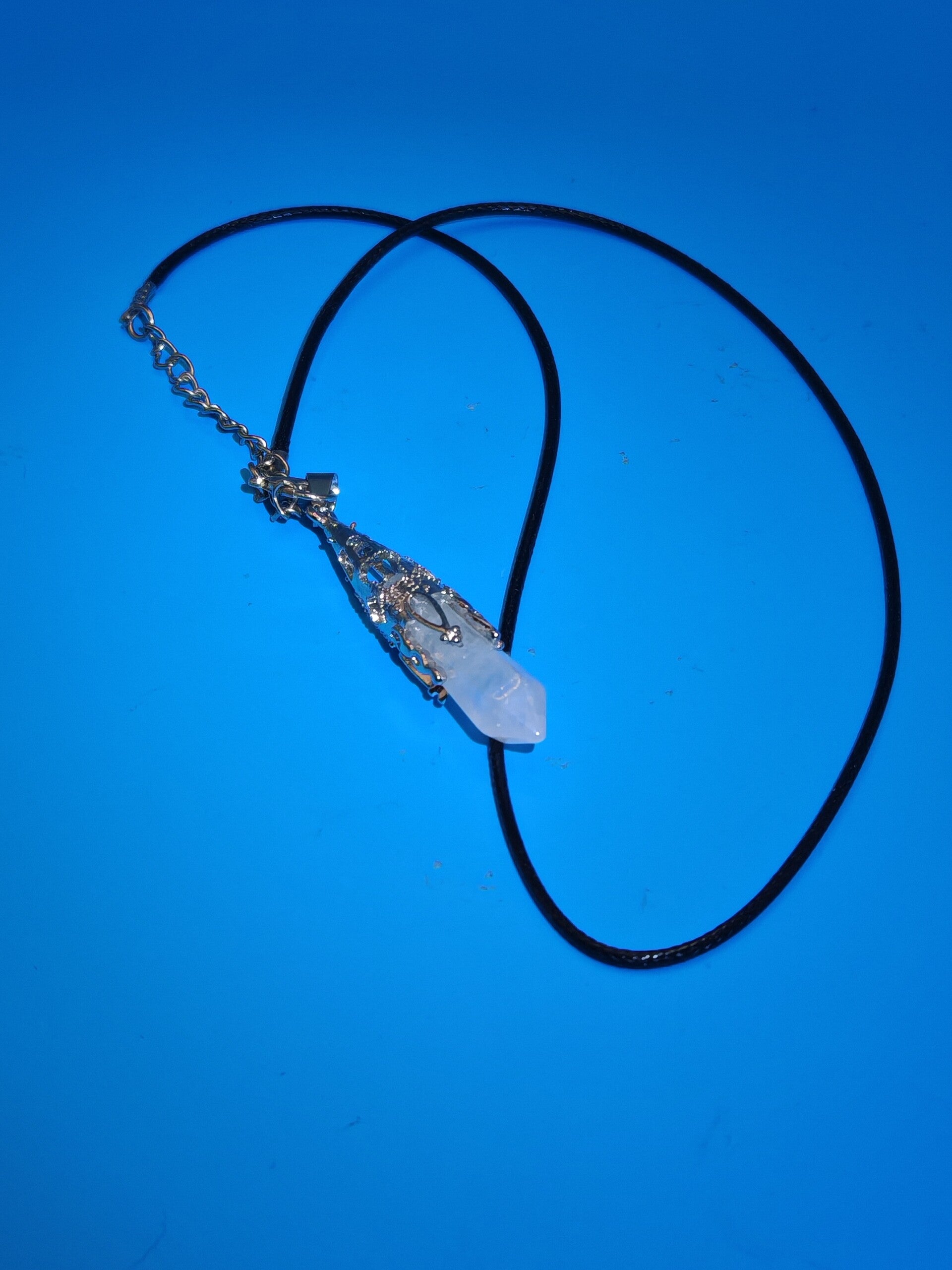 Clear Quartz Pendulum 2