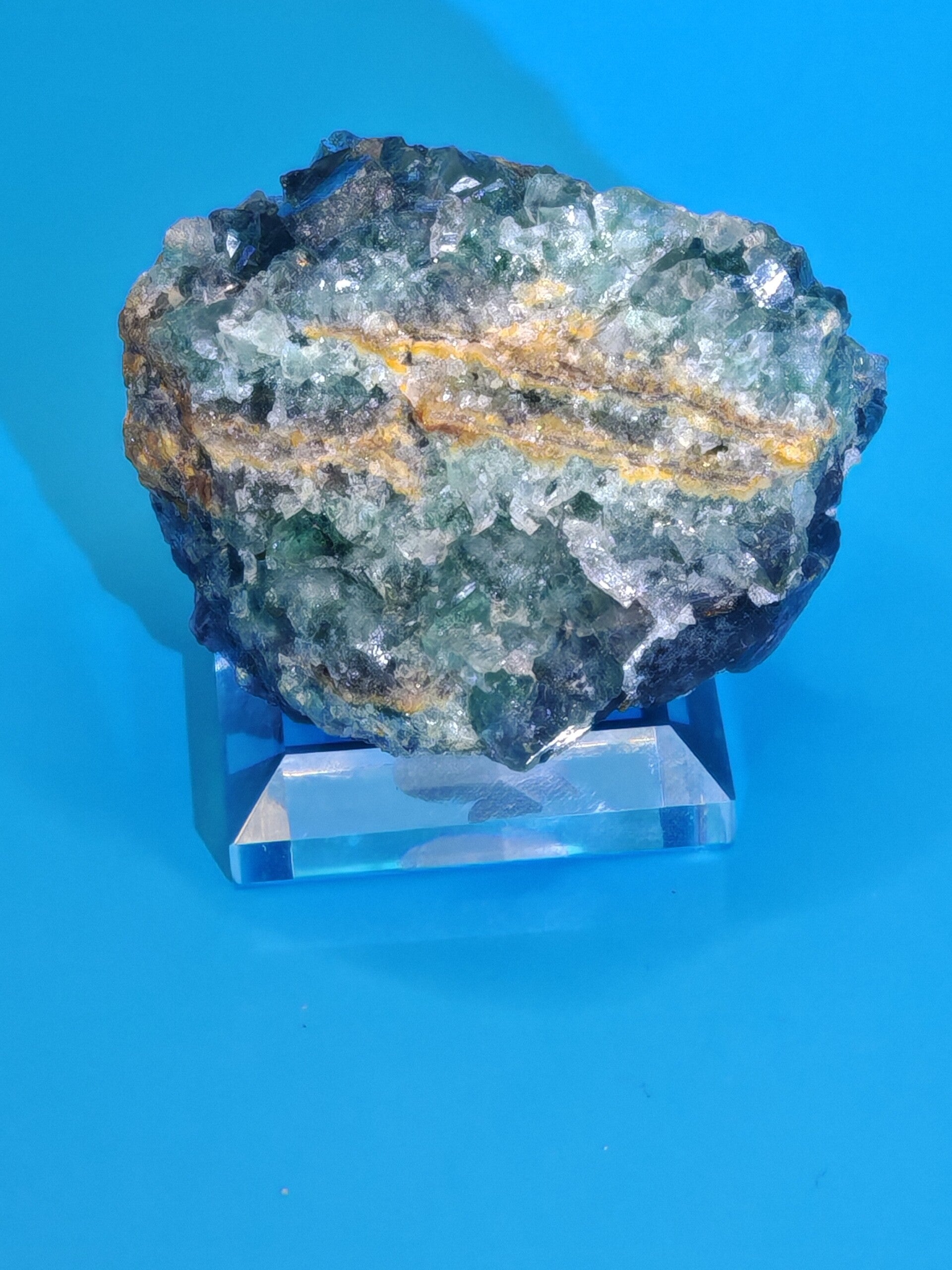 Green fluorite Raw specimen