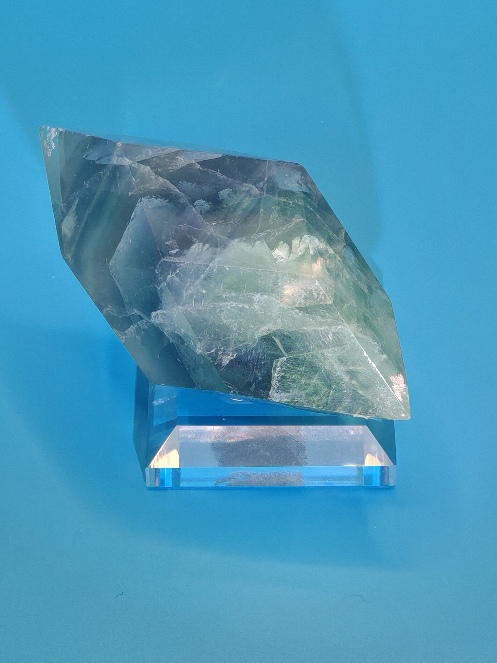 Blue Fluorite Double Point