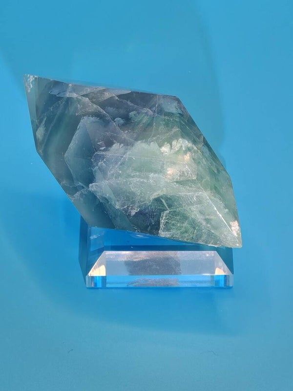 Blue Fluorite Double Point