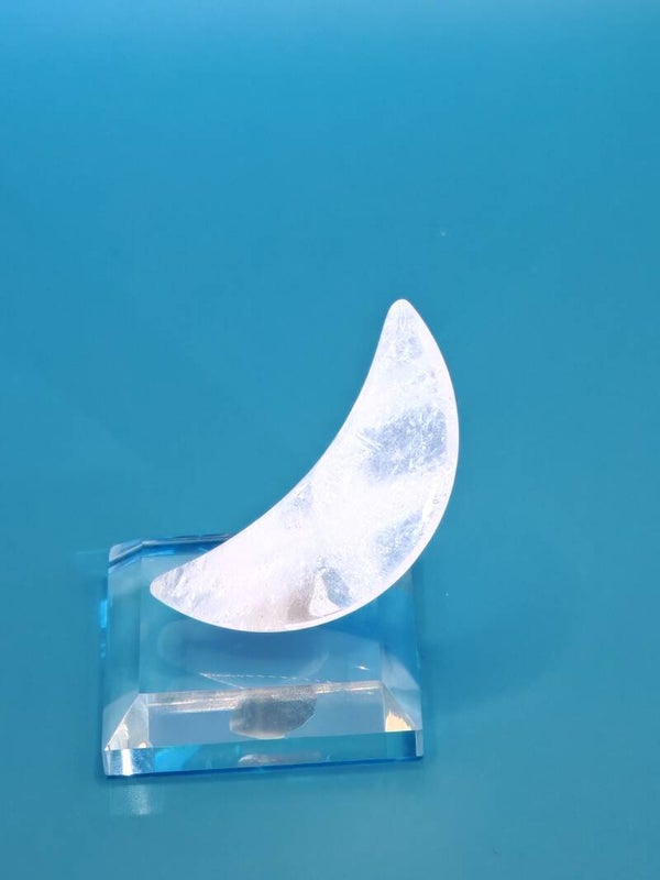 Clear Quartz Moon