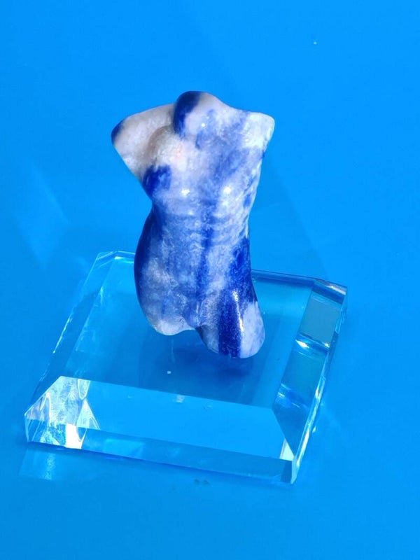 Sodalite Male Figure
