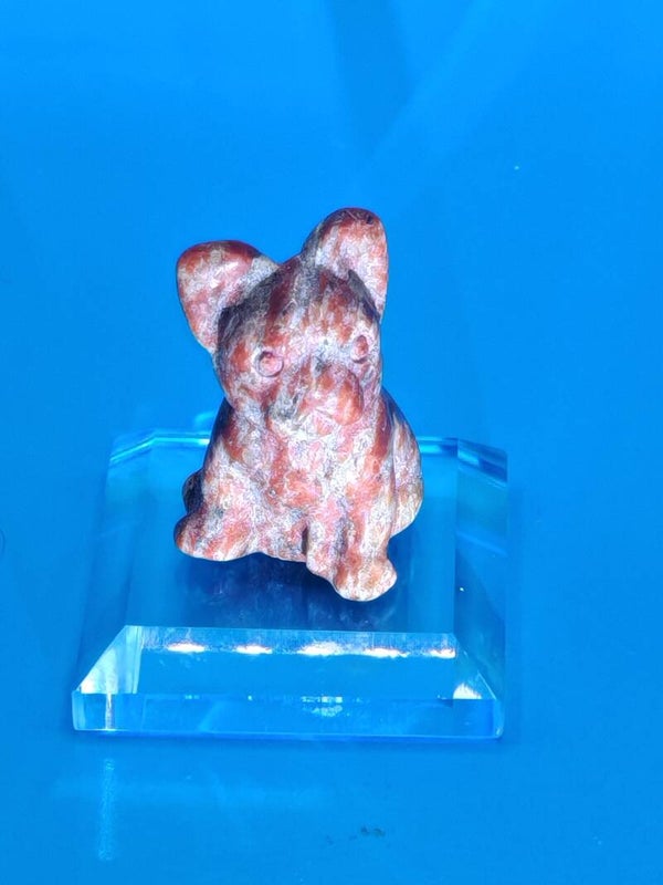 Red Jasper French Bulldog